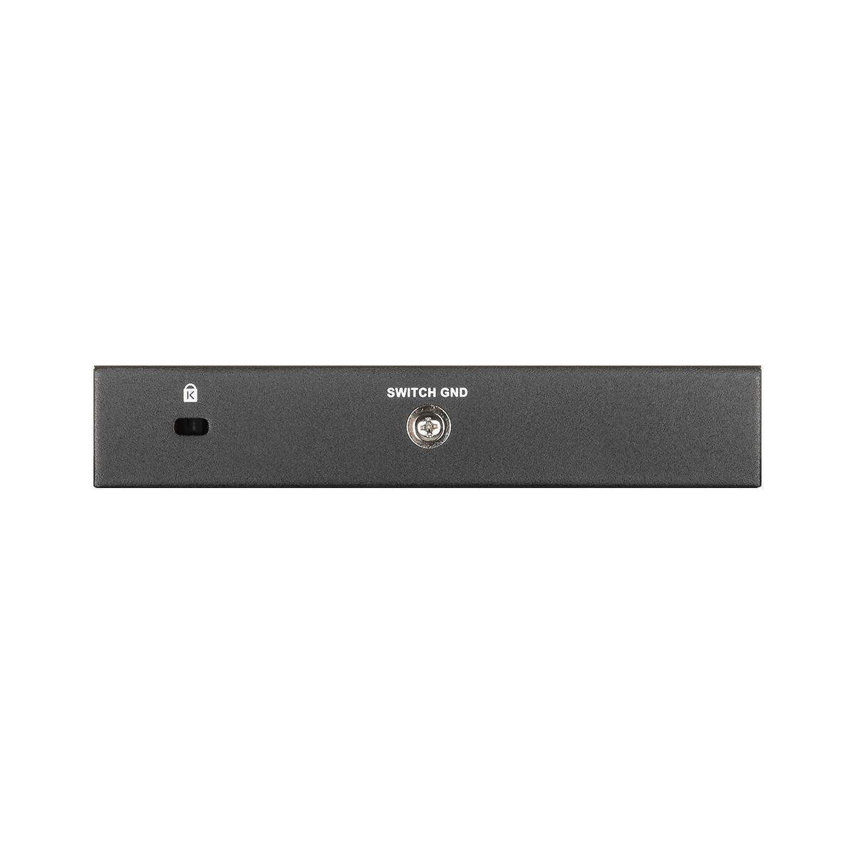 D-Link DGS-1100-05PDV2 switch di rete Gestito Gigabit Ethernet (10/100/1000) Supporto Power over Ethernet (PoE) Nero