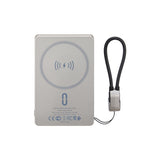 Rivacase VA2616 (5000 mAh) Banca di alimentazione Magsafe wireless 15W QC/PD20W con passante per cavo