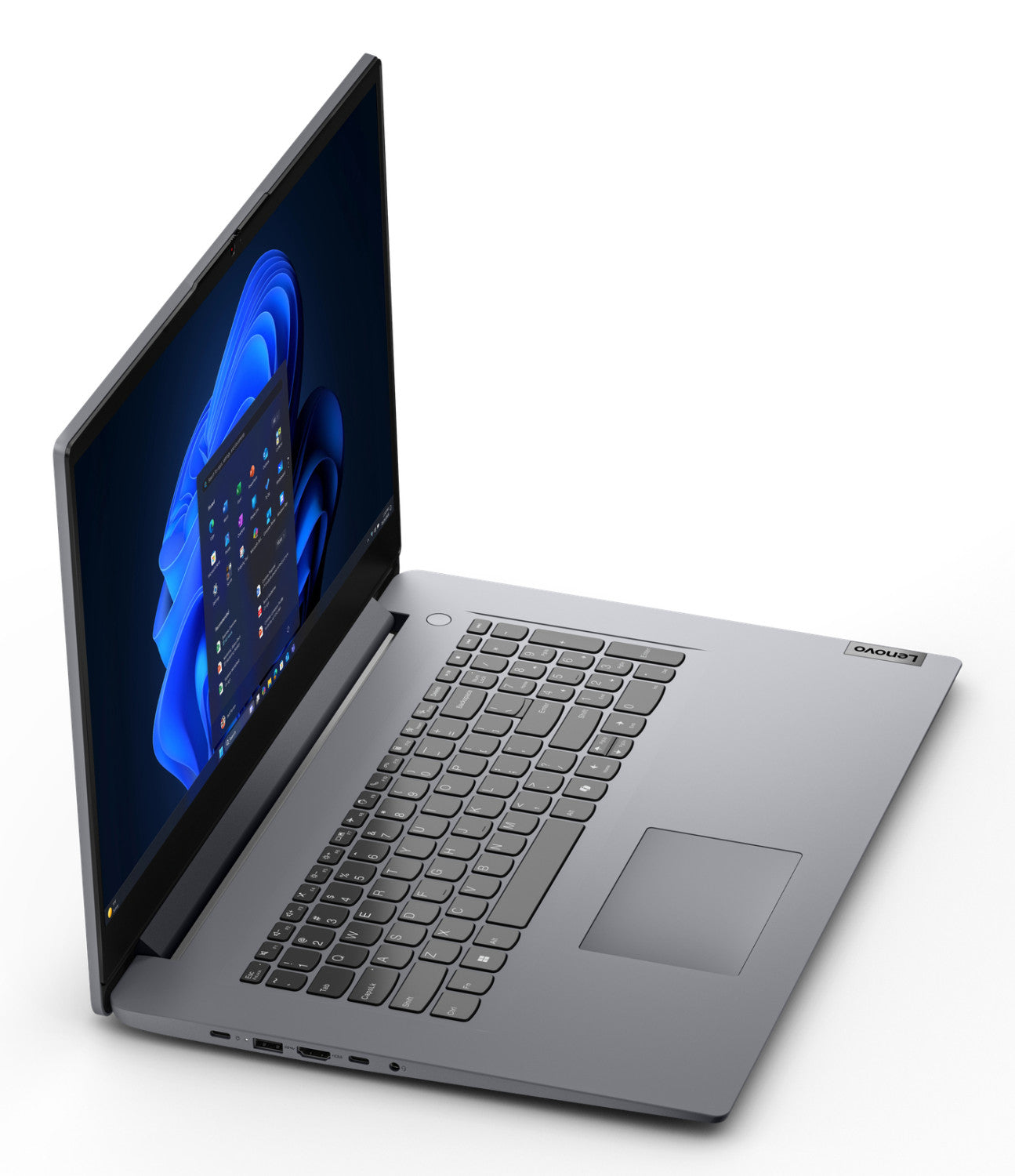 Lenovo V17 G7 IWC Intel Core 5 320 Computer portatile 43,9 cm (17.3") Full HD 16 GB DDR5-SDRAM 512 GB SSD Wi-Fi 6 (802.11ax) Windows 11 Pro Grigio Italiano