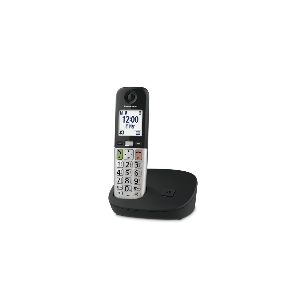 Panasonic KX-TGU410EXB telefono Telefono DECT Identificatore di chiamata Nero, Argento