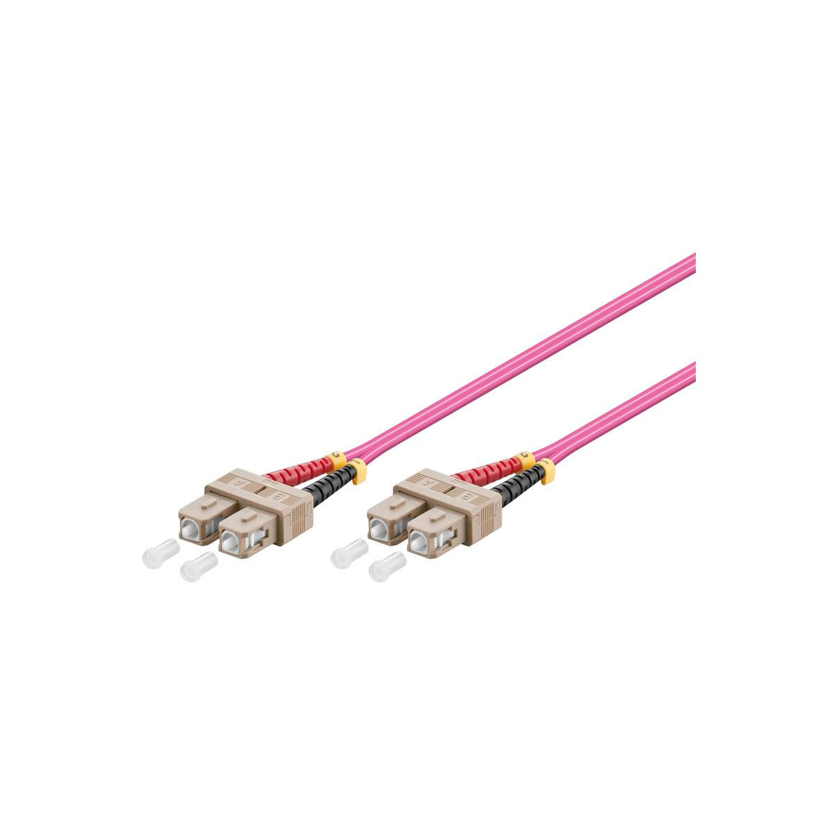 WP WPC-FP4-5SCSC-030 InfiniBand/fibre optic cable 3 m SC OM4 Viola