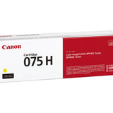 Canon 075 H cartuccia toner 1 pz Originale Giallo