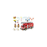Playmobil 71233 City Action Fire Truck with Flashing Lights Camion Pompieri