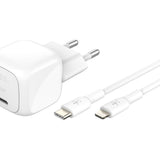Belkin WCA008KQ1MWH-B5 Caricabatterie per dispositivi mobili Universale Bianco AC Ricarica rapida Interno