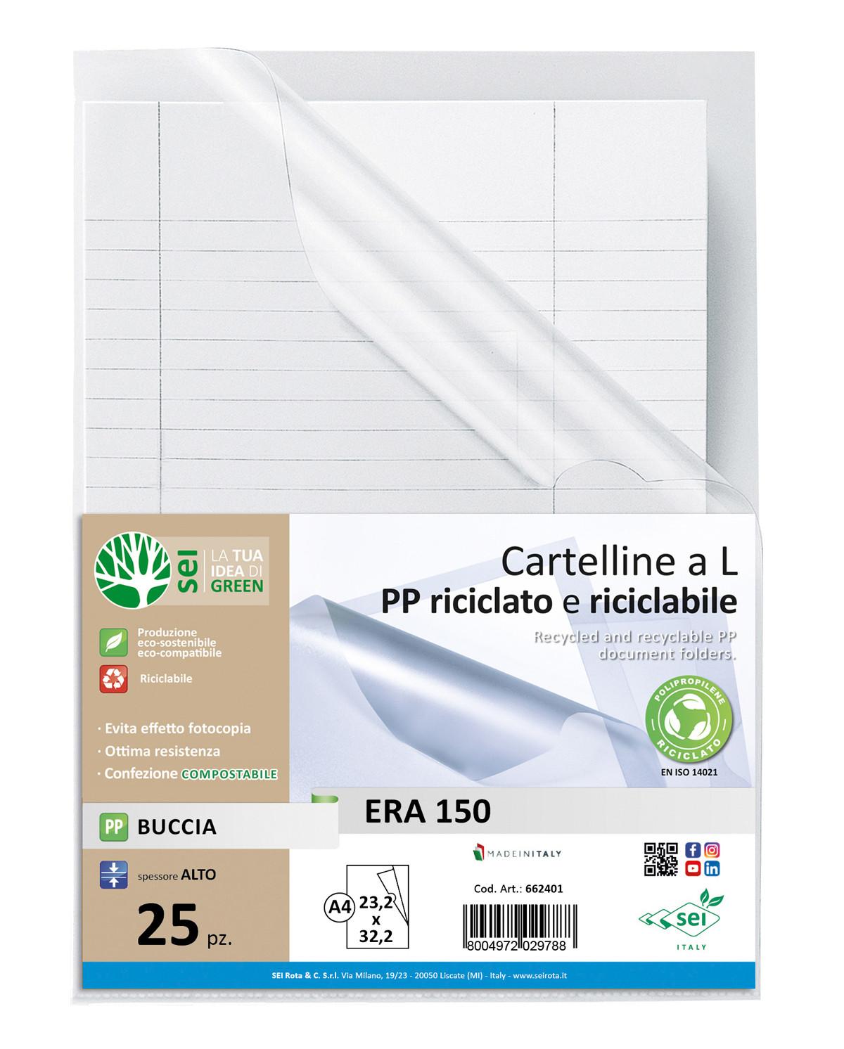 SEI Rota ERA 150 Polipropilene (PP) Bianco A4