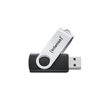 Intenso USB 64GB OFFICE LINE 3.2 Gen1 Silver-Black unità flash USB USB tipo A 3.2 Gen 1 (3.1 Gen 1) Nero, Argento