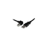 StarTech.com Cavo USB 2.0 A a B con angolare sinistro 2 m - M/M