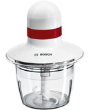 Bosch MMRP1000 Tritaverdure Elettrico 0,8 L 400 W Rosso Trasparente Bianco