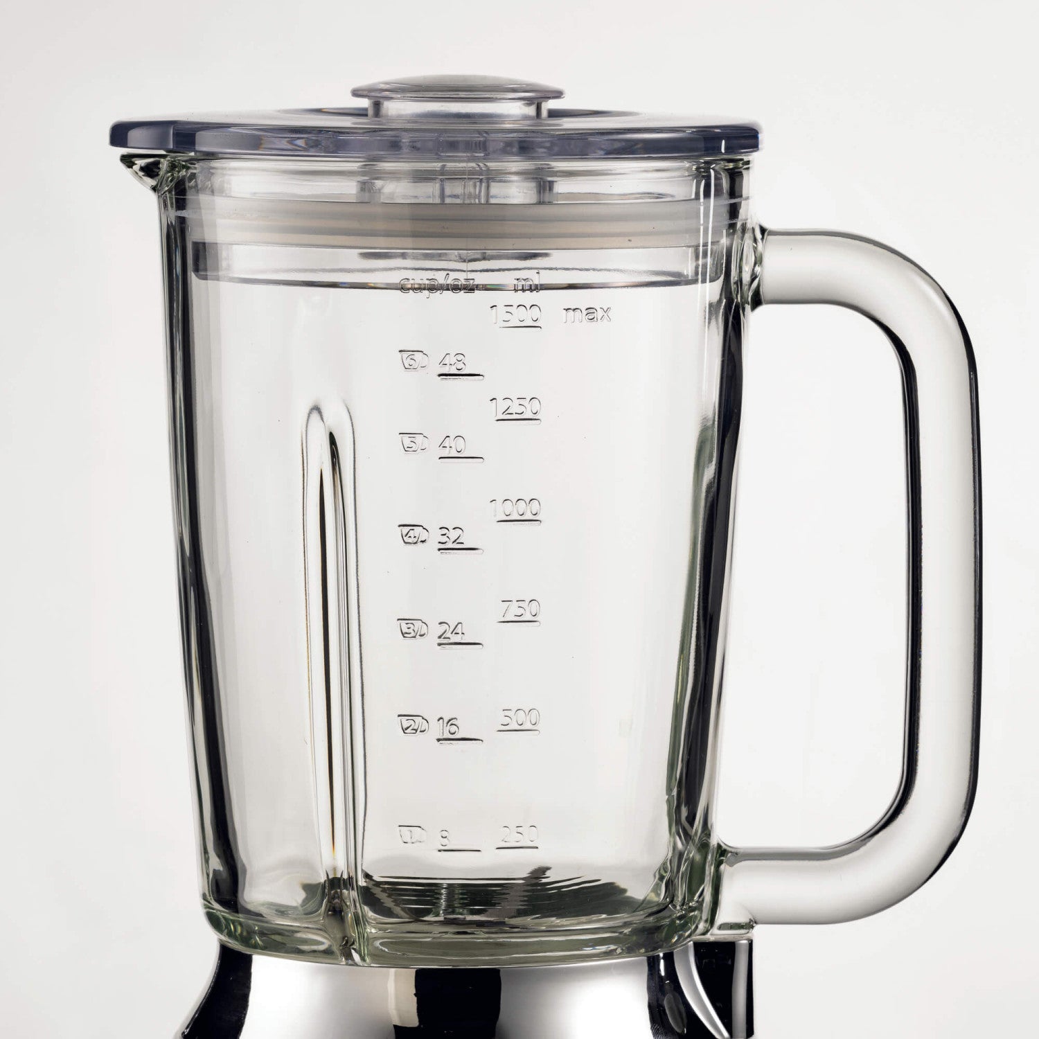Ariete 583 Frullatore Positano con tazza in vetro da 1.5 Litri 4 Lame in Acciaio Inox 4 Velocità Pulse 1000 Watt