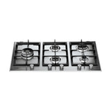 Whirlpool Piano Cottura GMAL 9522/IXL da Incasso 86 cm Gas 5 Fornelli Acciaio