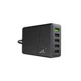 Green Cell CHARGC05 Caricabatterie per dispositivi mobili Universale Nero AC Ricarica rapida Interno