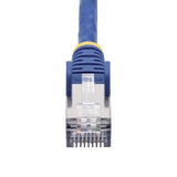 StarTech.com Cavo Ethernet CAT8 blu da 50cm, RJ45 Snagless, 25G/40G, 2000MHz, 100W PoE , S/FTP, cavo lan in rame puro 26AWG, LSZH, cavo patch di rete schermato con rilievi di trazione, testato individualmente