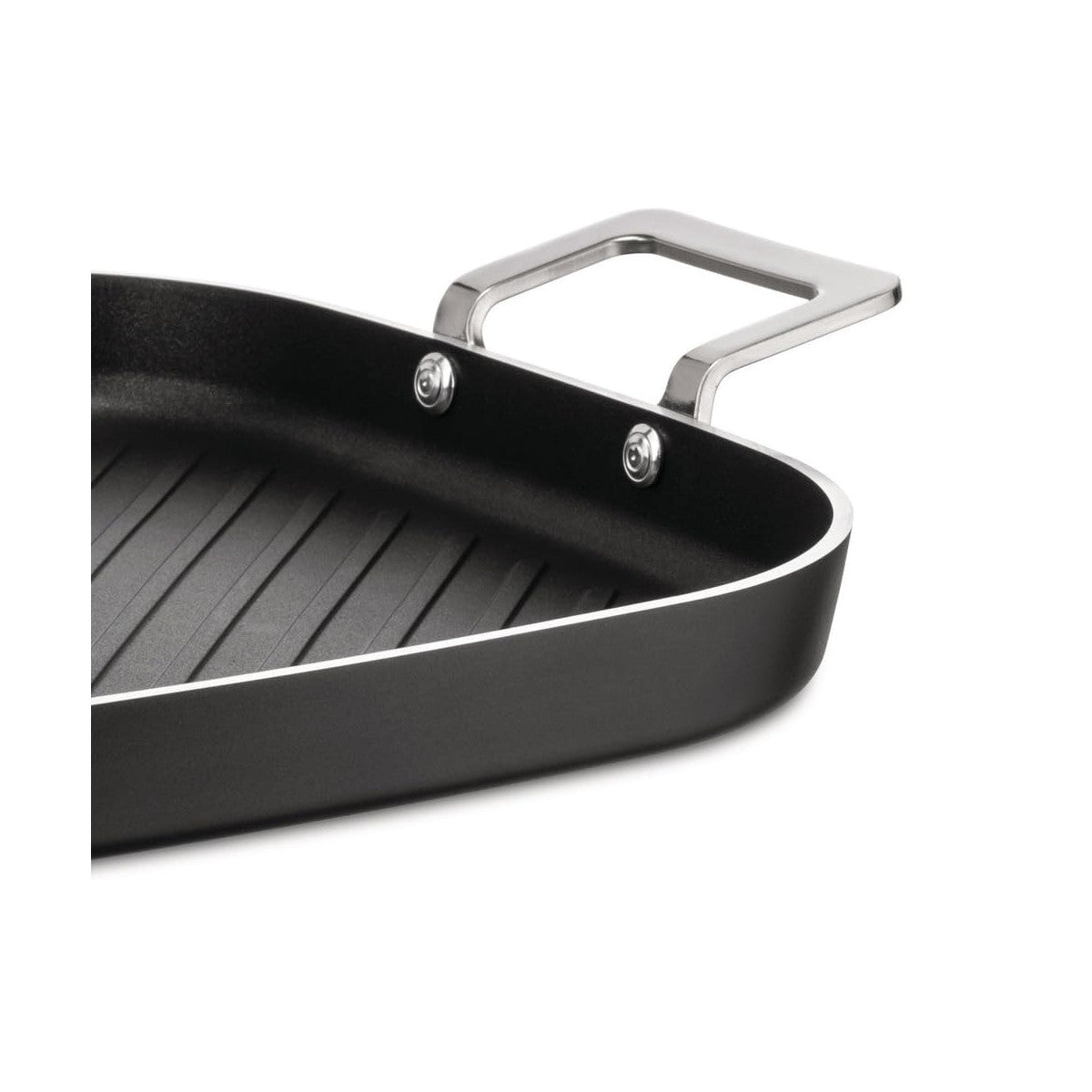 Alessi Bistecchiera Grill Antiaderente Ceramico Pots Pans 29x29 cm Induzione - Jasper Morrison