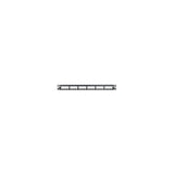 Panduit 24-port metal modular patch panel 1U