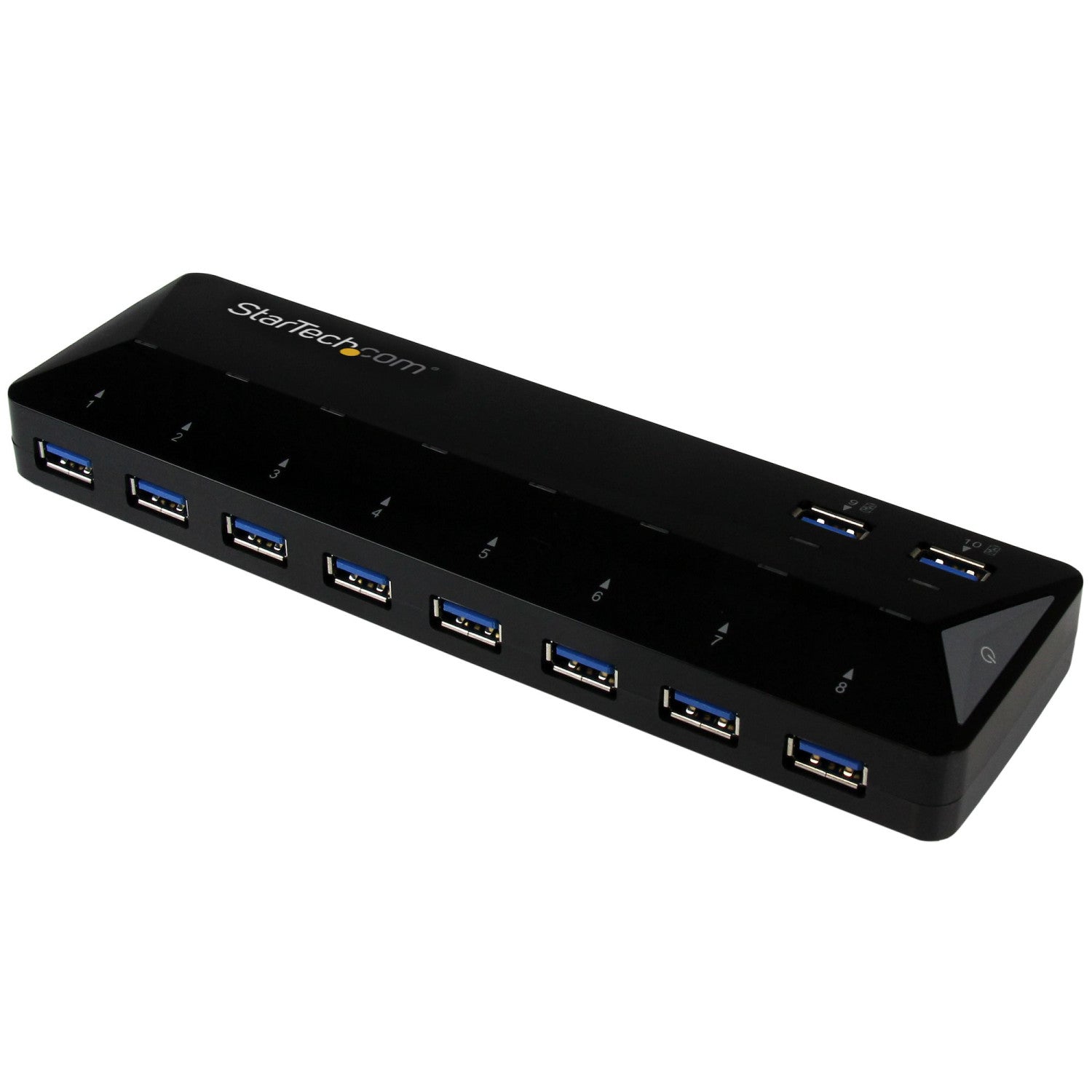 StarTech.com ST103008U2C hub di interfaccia USB 3.2 Gen 1 (3.1 Gen 1) Type-B 5000 Mbit/s Nero