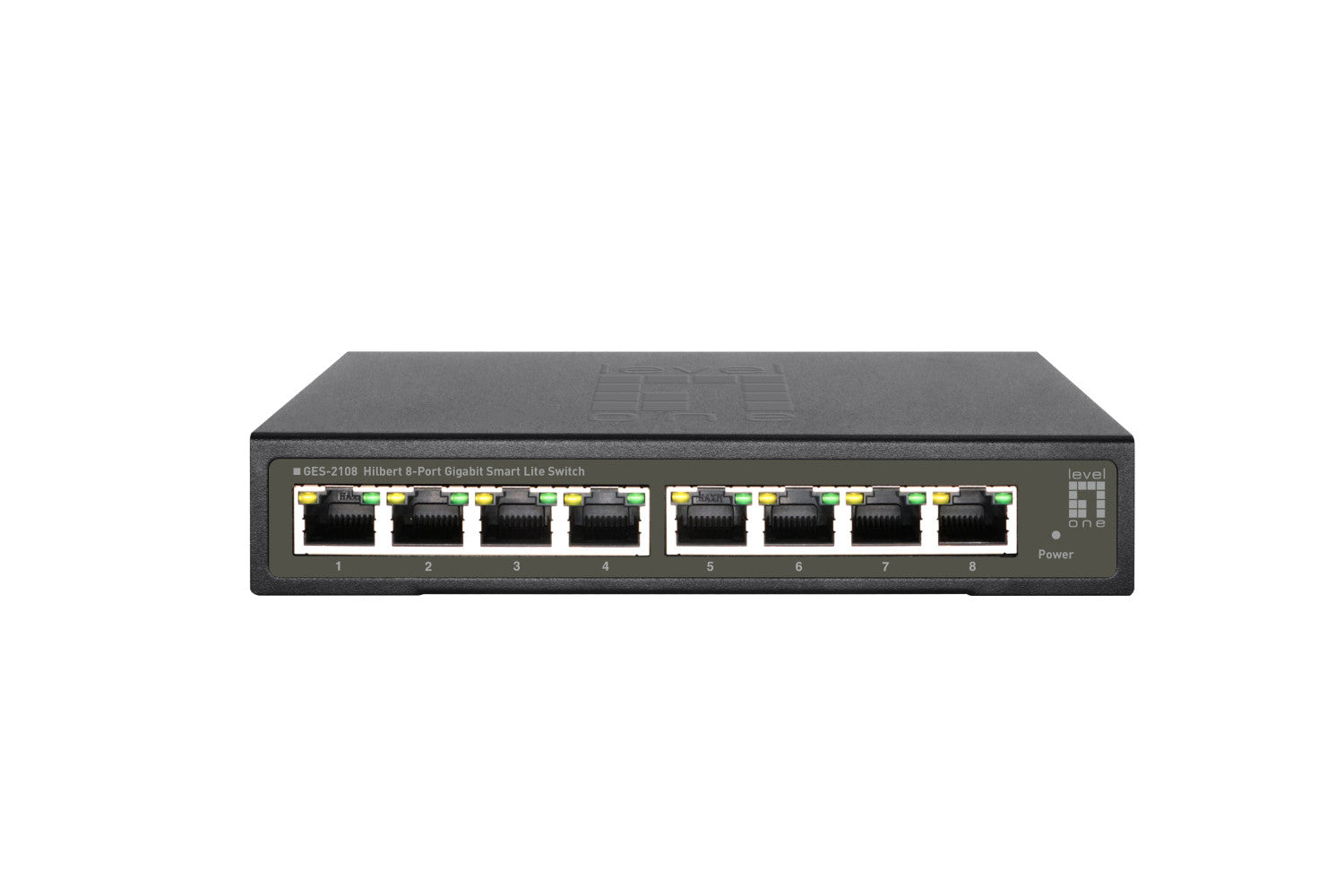 LevelOne GES-2108 switch di rete Gestito L2 Gigabit Ethernet (10/100/1000) Nero