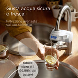 Brita Sistema On Tap Filtro Sistema Filtrante Acqua Per Rubinetto Argento Bianco