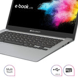 Microtech Notebook E-Book Lite 14.1" Full HD Intel Celeron N4000 Ram 4 Gb Emmc 64 Gb Windows 10 Home