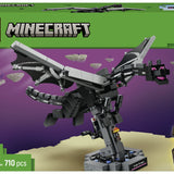 LEGO Minecraft 21595 Drago Dell'End - Set Da Costruzione 710 Pezzi Con Ali Mobili, Parti Snodabili E Supporto - Età 10
