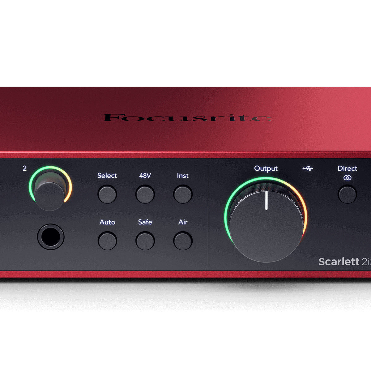 Focusrite Scarlett 2i2 Interfaccia audio Red e Black