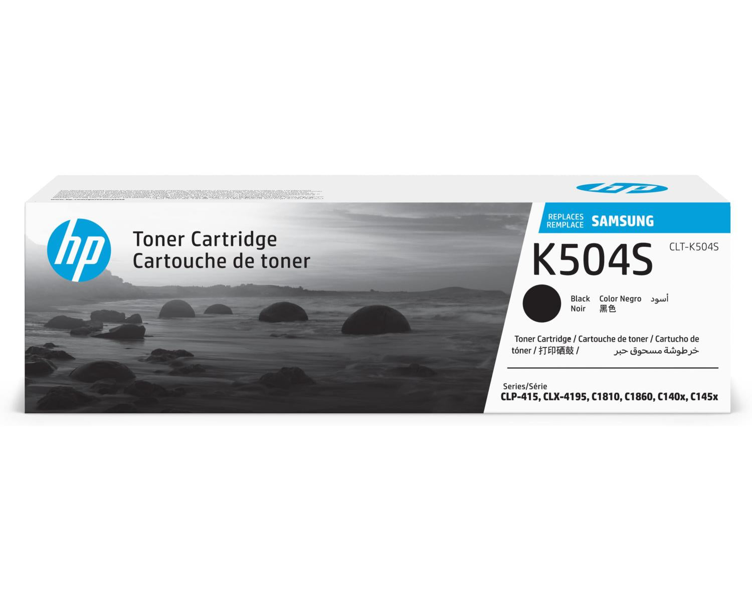 Samsung Cartuccia Toner Originale CLT-K504S Nero