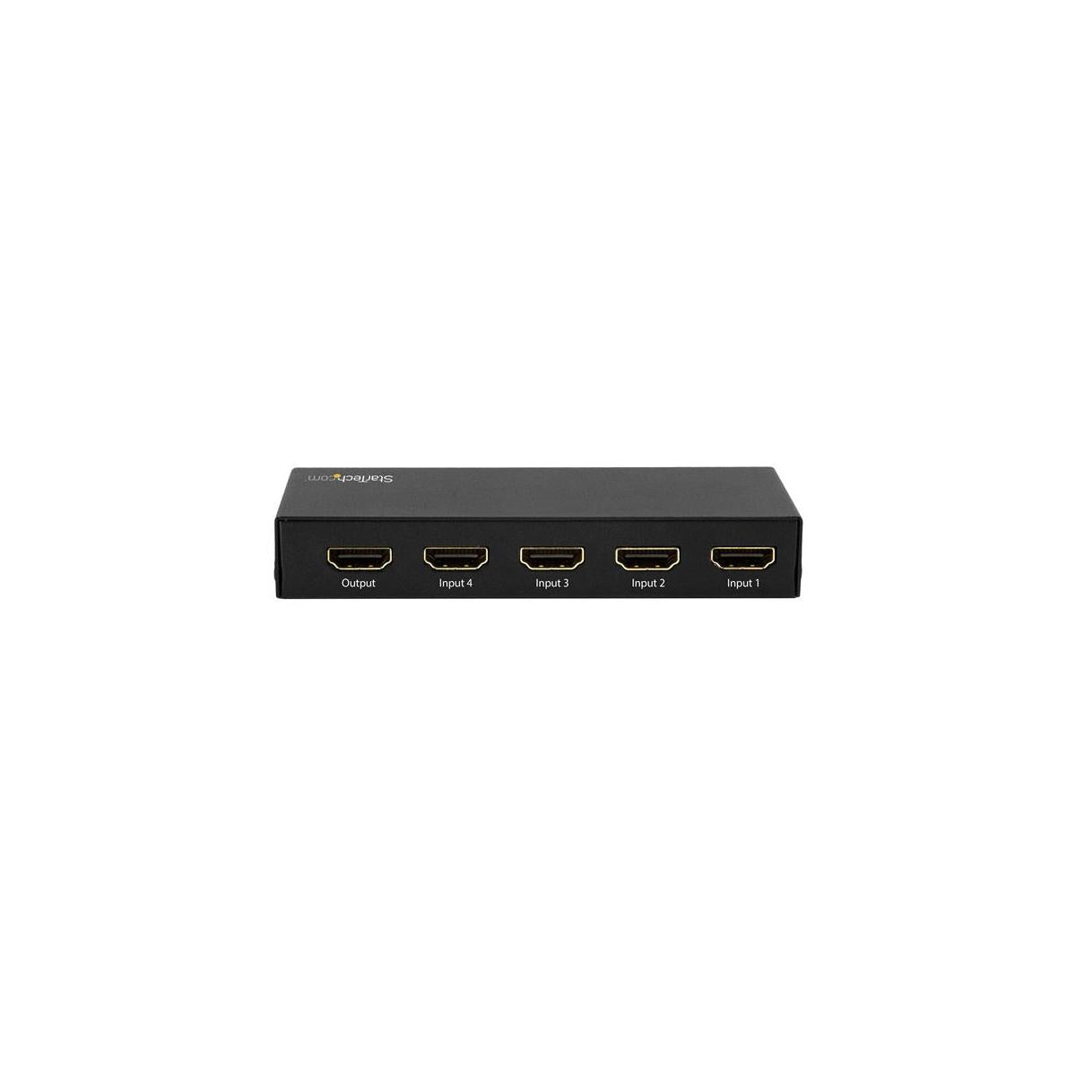 StarTech.com VS421HD20 conmutador de vídeo HDMI