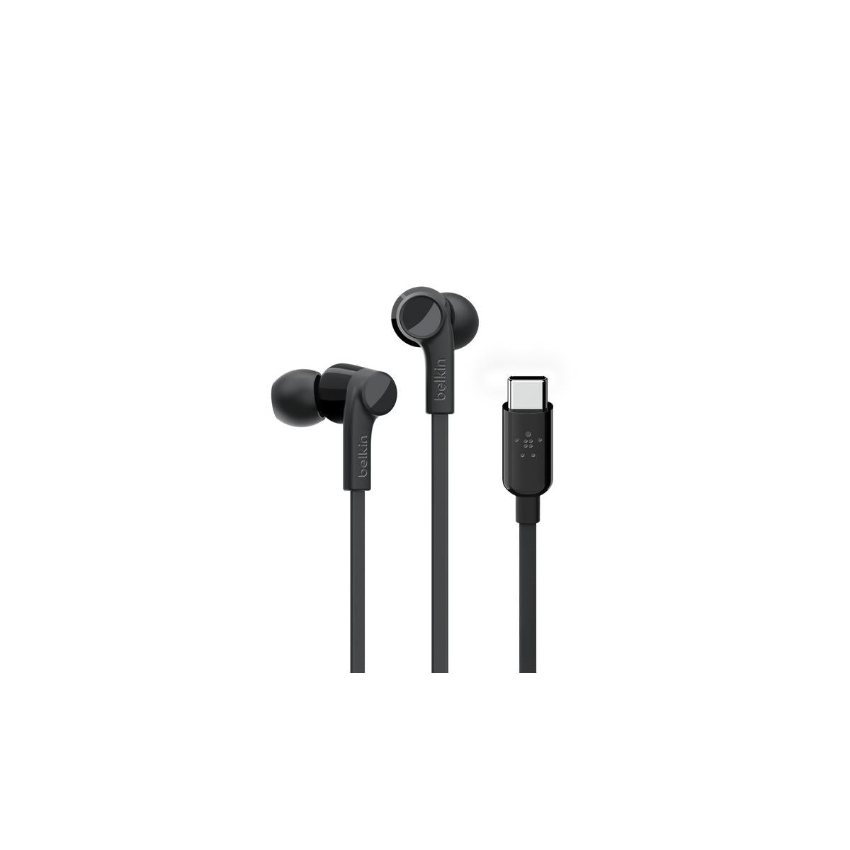 Belkin Cuffie Auricolari Rockstar Usb C Nero