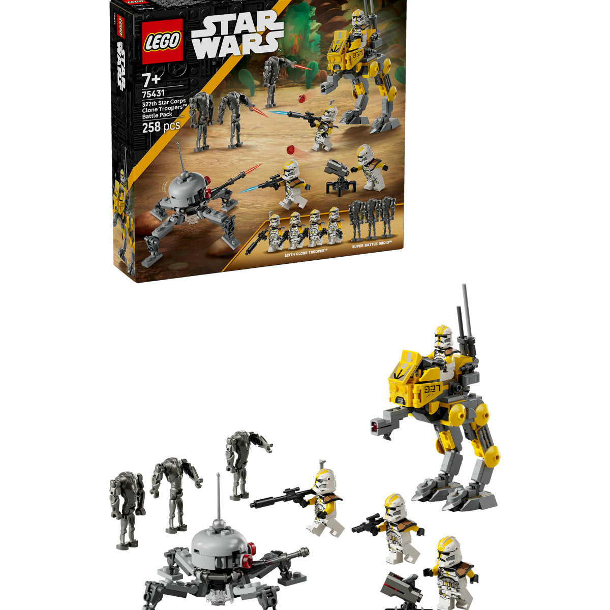 LEGO Star Wars Battle Pack 327 Star Corps Di Clone Troopers 75431