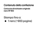 HP Cartuccia di inchiostro originale nero 953