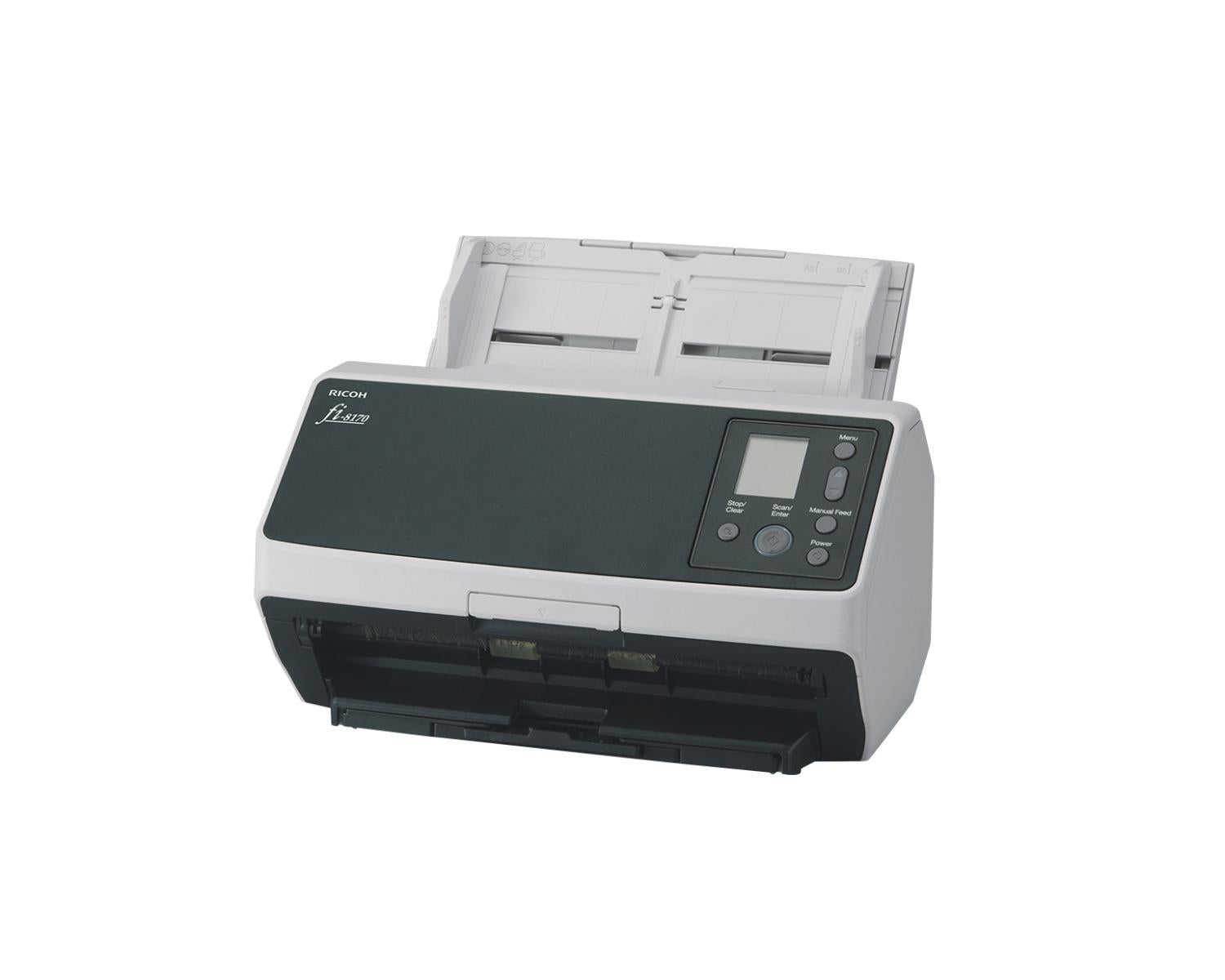 Ricoh PA03810 B051 fi 8170 ADF Scanner ad Alimentazione Manuale 600x600 DPI A4 Nero Grigio