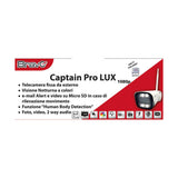 Bravo Telecamera Wireless Da Esterno Captain Pro Lux Full HD 1080p Wi-Fi Visione Notturna a Colori IP66