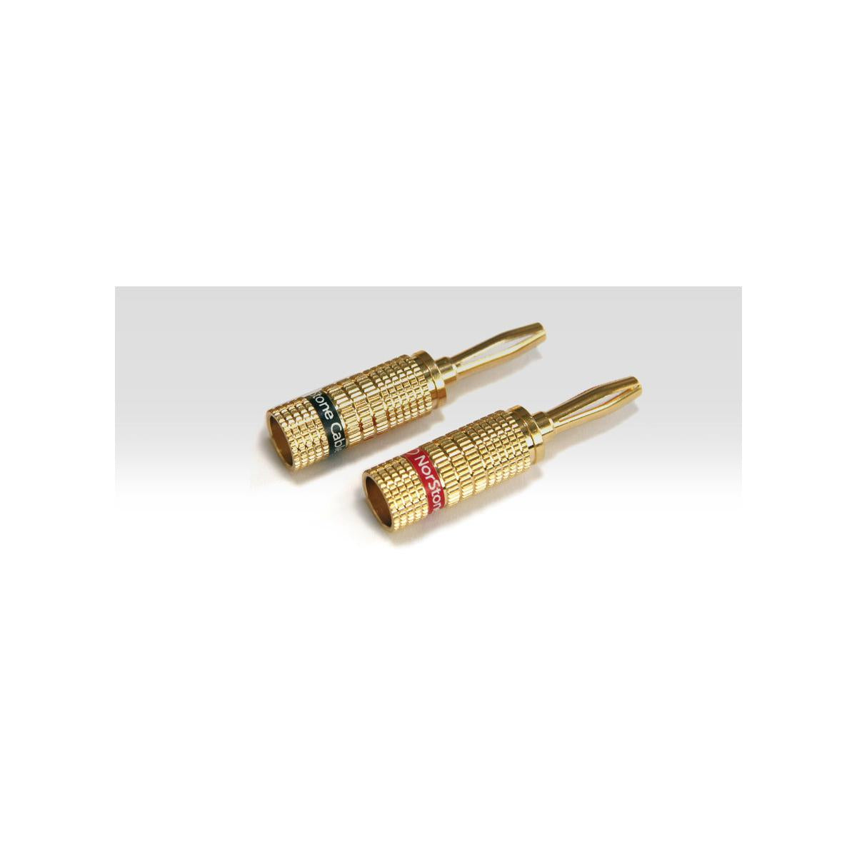 Norstone NORBANX4 - Set of 4 gold-plate banana plugs Oro
