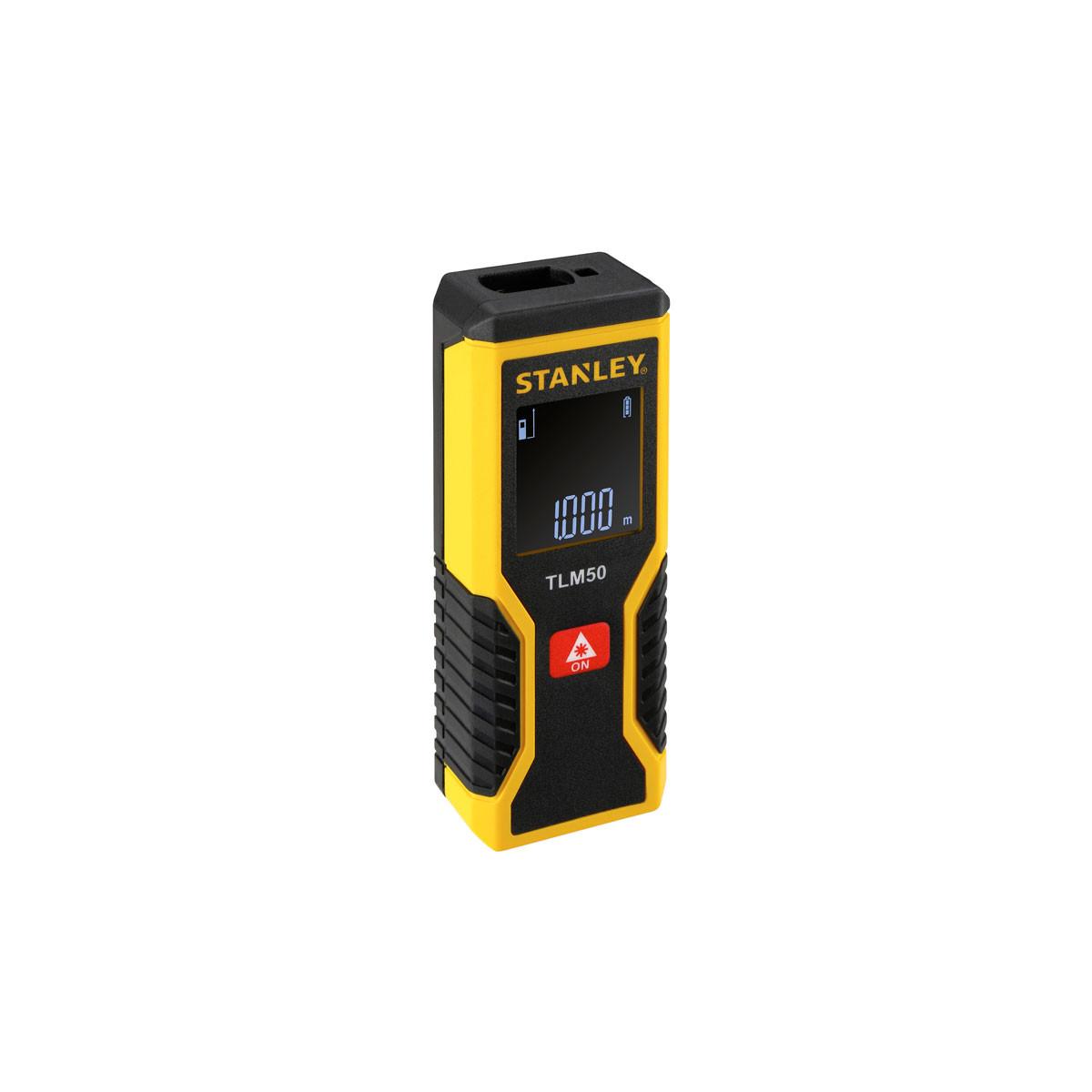 Stanley TLM50 Distanziometro laser Nero, Rosso, Giallo 15 m