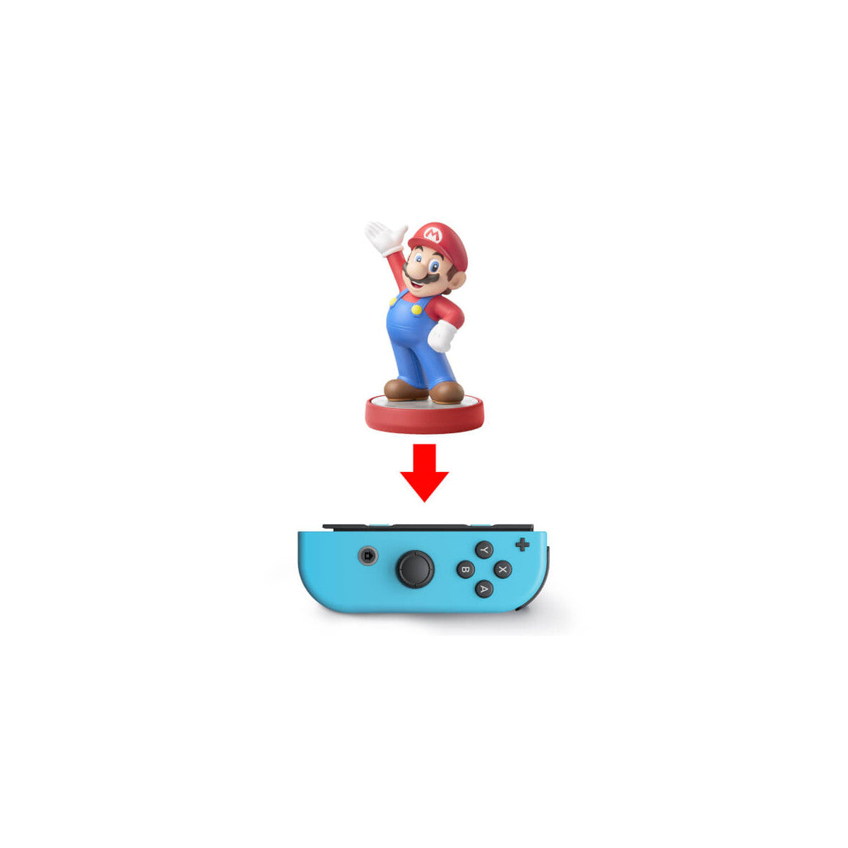 Nintendo Joy-Con Blu, Rosso Bluetooth Gamepad Analogico/Digitale Nintendo Switch Venduto come Grado A 0045496430566
