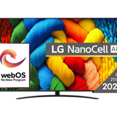 LG NanoCell AI 86NANO81A3A TV 2,18 m (86 pollici) 4K Ultra HD Smart TV Wi-Fi Nero