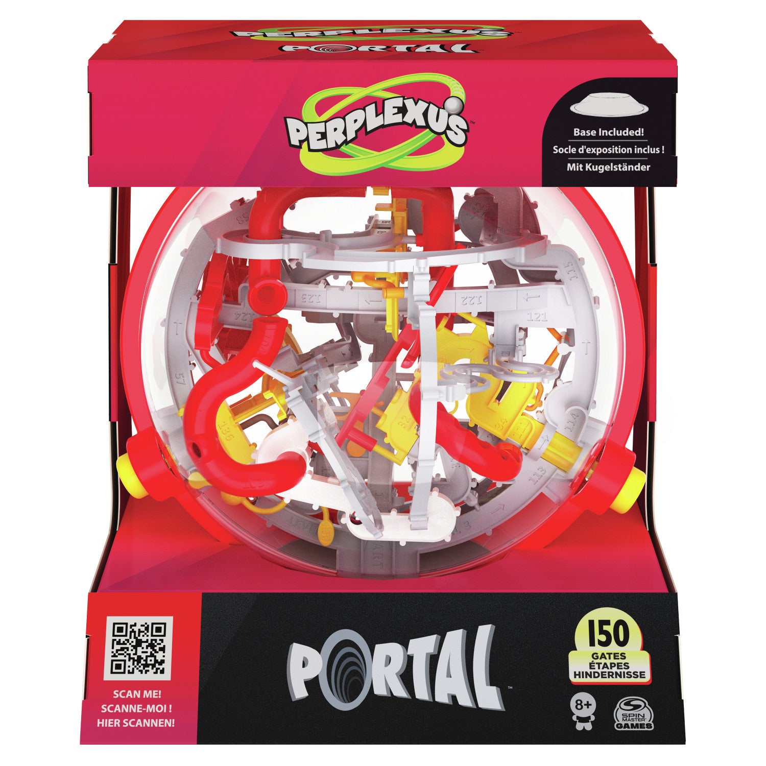 Games Perplexus Portal, il Labirinto in 3D con 150 Ostacoli, 8 Anni