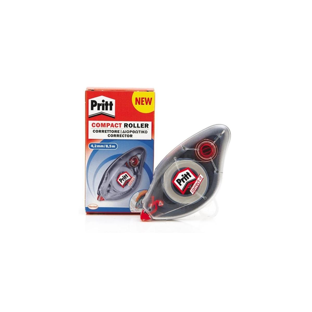 Pritt Compact Roller 4.2 mm x 8.5 m. (conf.10) nastro di correzione 8,5 m Trasparente 10 pz
