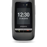 Emporia emporiaONE telefono cellulare Grigio, Argento Telefono per anziani