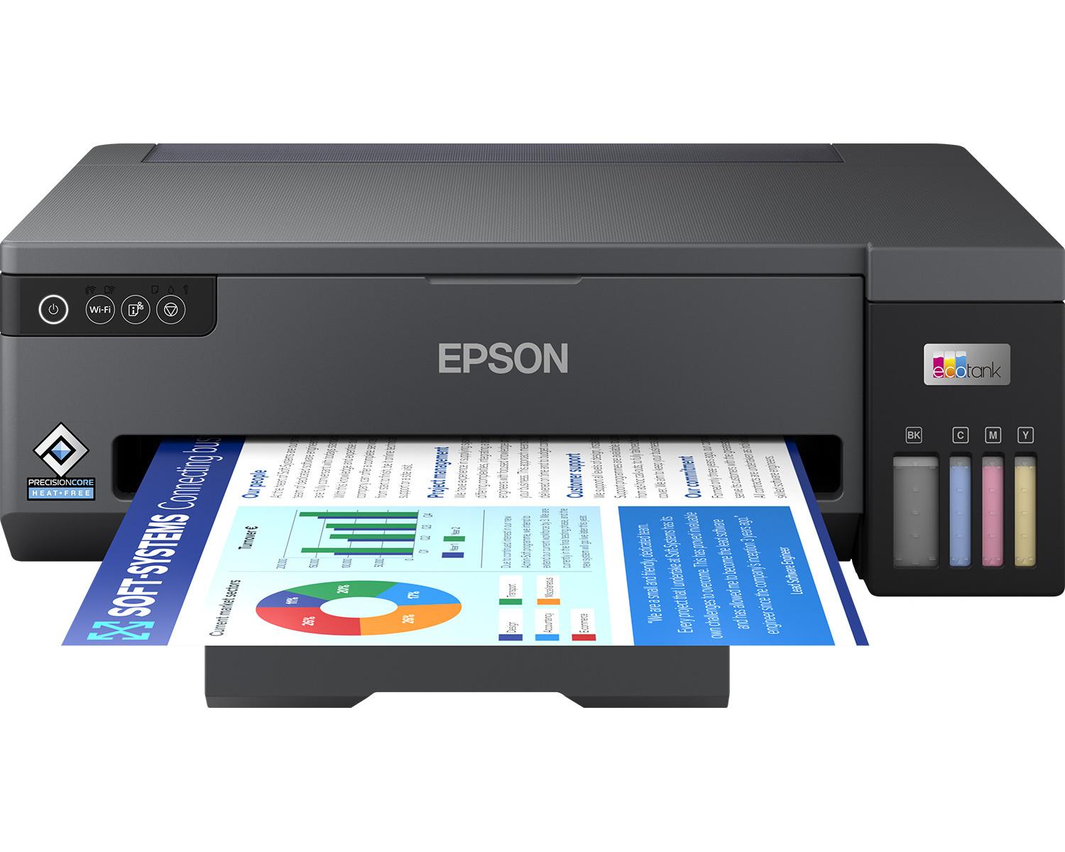 Epson Stampante Multifunzione EcoTank ET14100 Stampante a getto d'inchiostro A colori 4800x1200 DPI A3 WiFi Nero