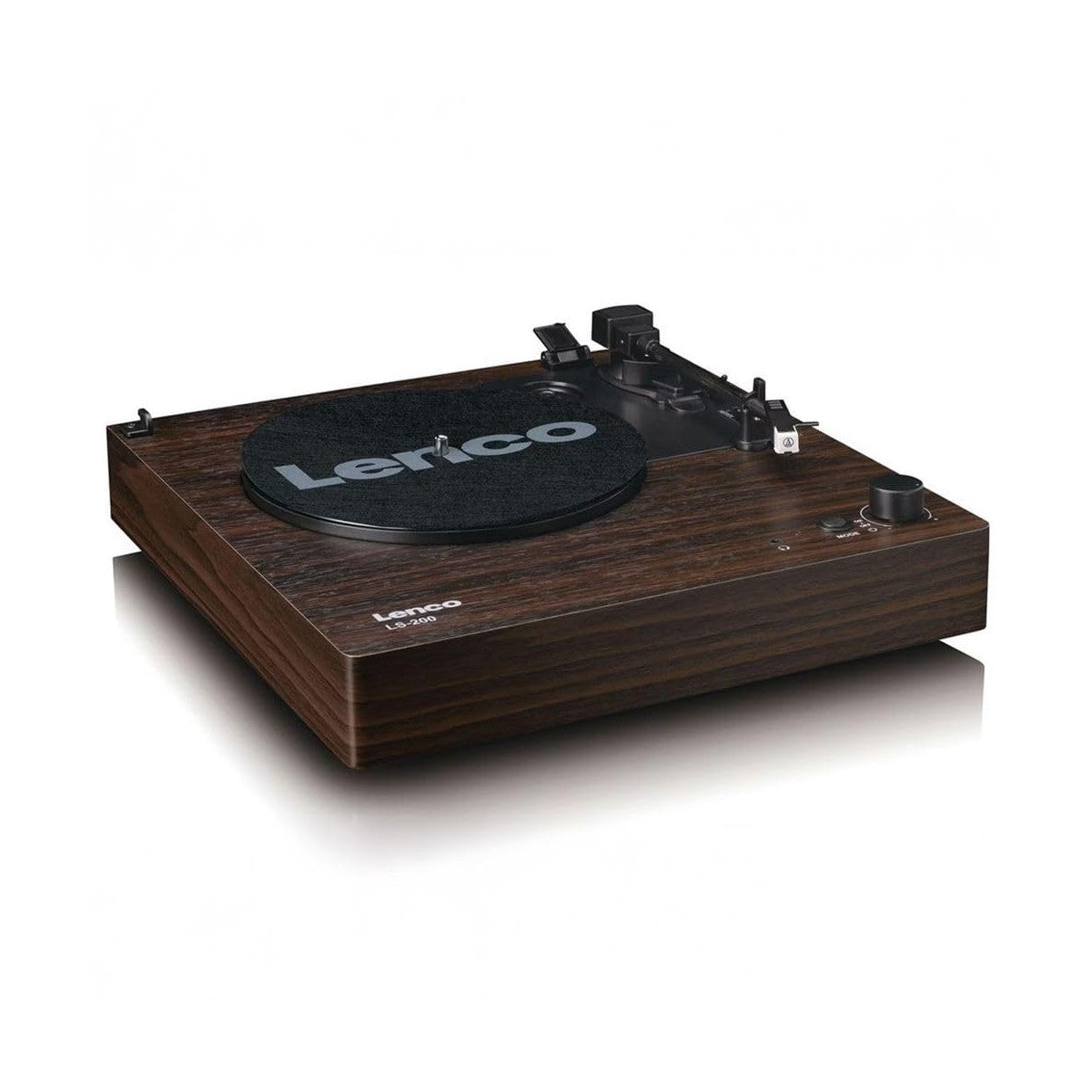 Lenco Giradischi LS-200 Con Bluetooth E Altoparlanti In Legno