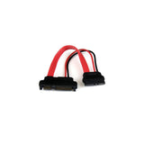 StarTech.com SLSATAADAP6 cavo SATA 0,1524 m Slimline SATA 13 pin SATA 7 15 pin Rosso