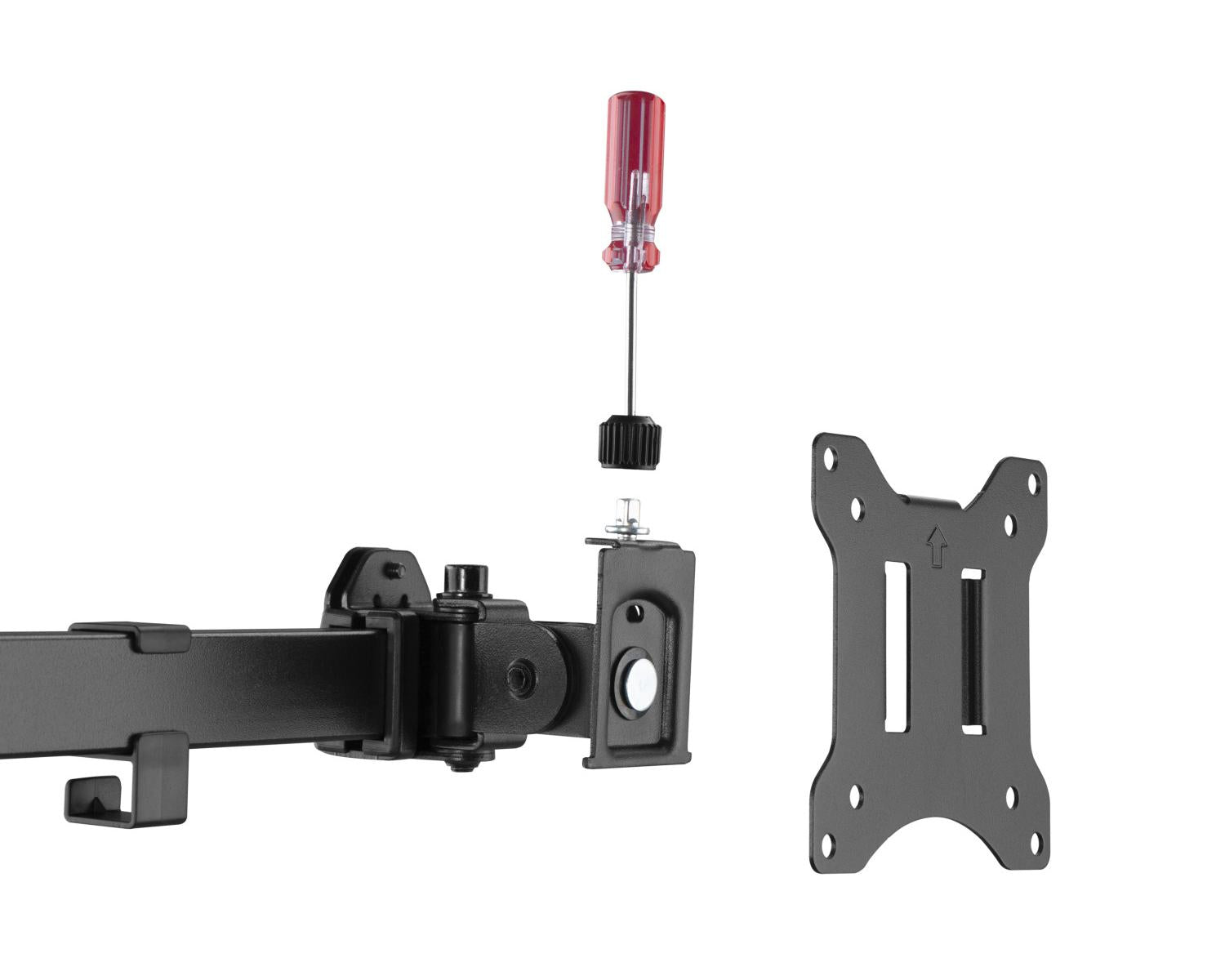Equip 650160 supporto da tavolo per Tv a schermo piatto 81,3 cm (32") Nero Scrivania