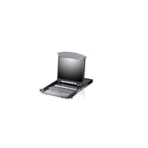 ATEN KL1508AIM-AXA-ITG console a rack 43,2 cm (17") 1280 x 1024 Pixel Metallo Nero 1U