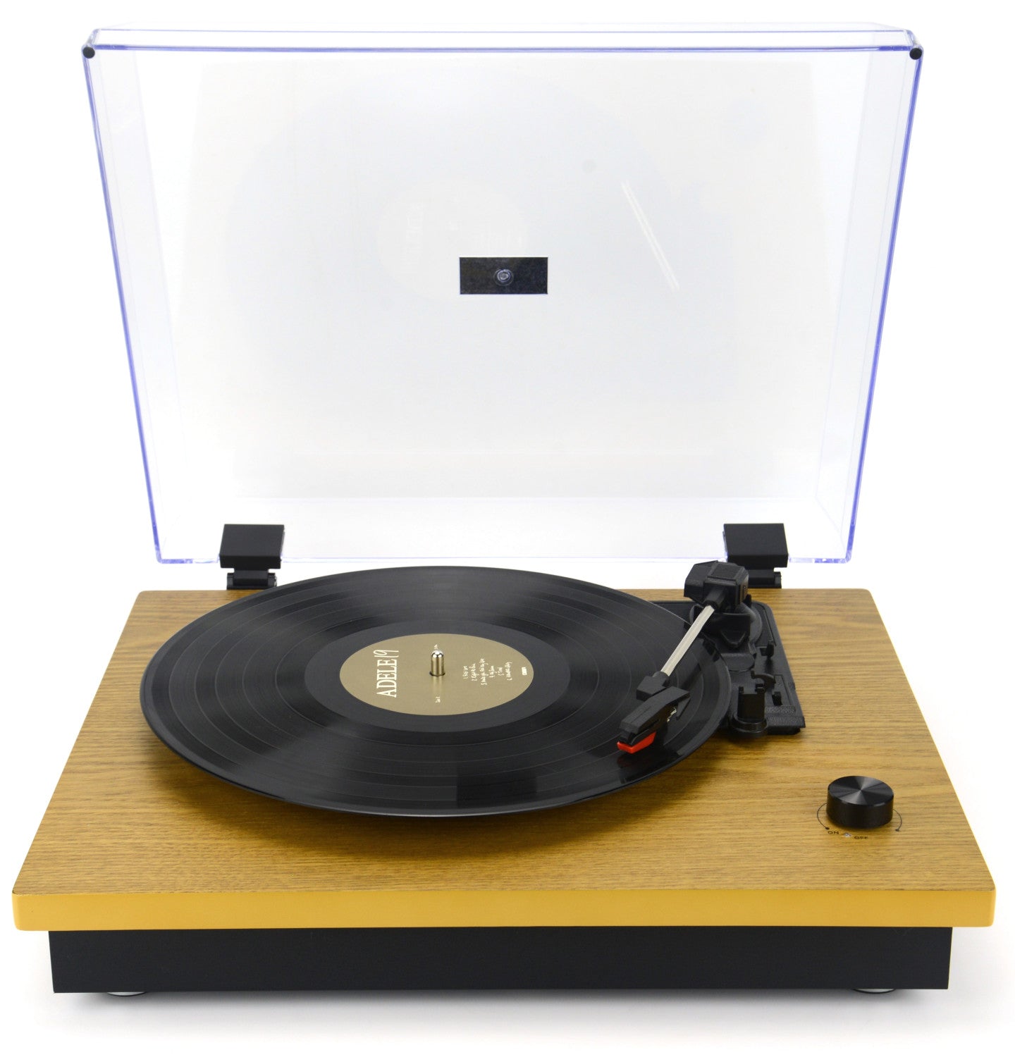 New Majestic TT 53 Giradischi Wireless USB Nero, Giallo
