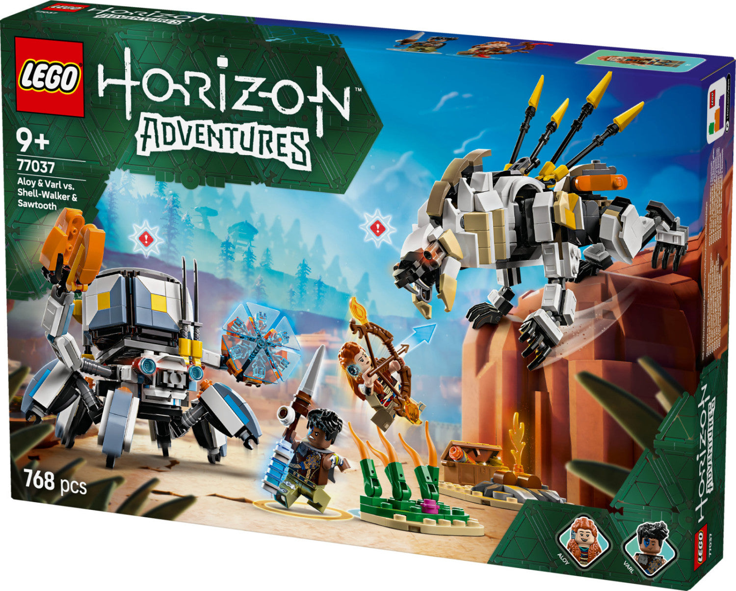 Lego 77037 Horizon Adventures Aloy e Varl contro Arcapode e Secodonte