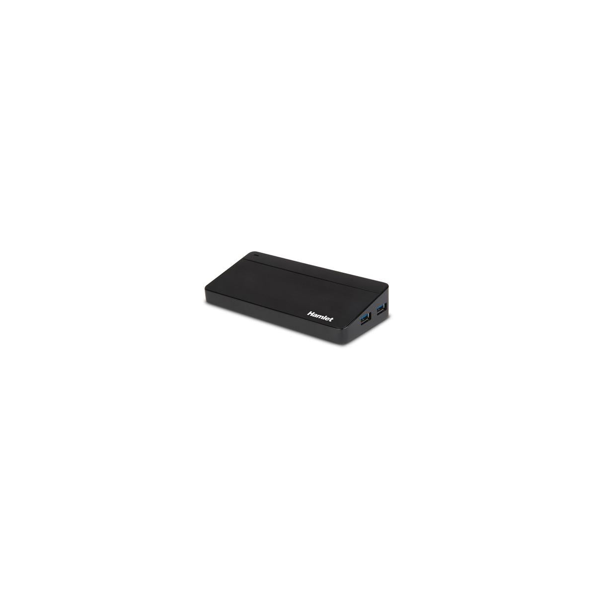 Hamlet XHUB70036 hub di interfaccia USB 3.2 Gen 1 (3.1 Gen 1) Type-B 5000 Mbit/s Nero