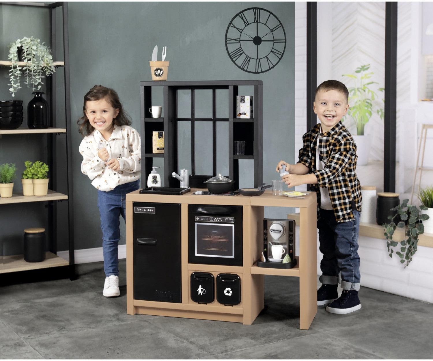 Smoby 7600312600 Cucina Loft Marrone Cucina giocattolo