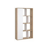 Tvilum 71739hluu Libreria Jackson Hickory / Bianco lucido