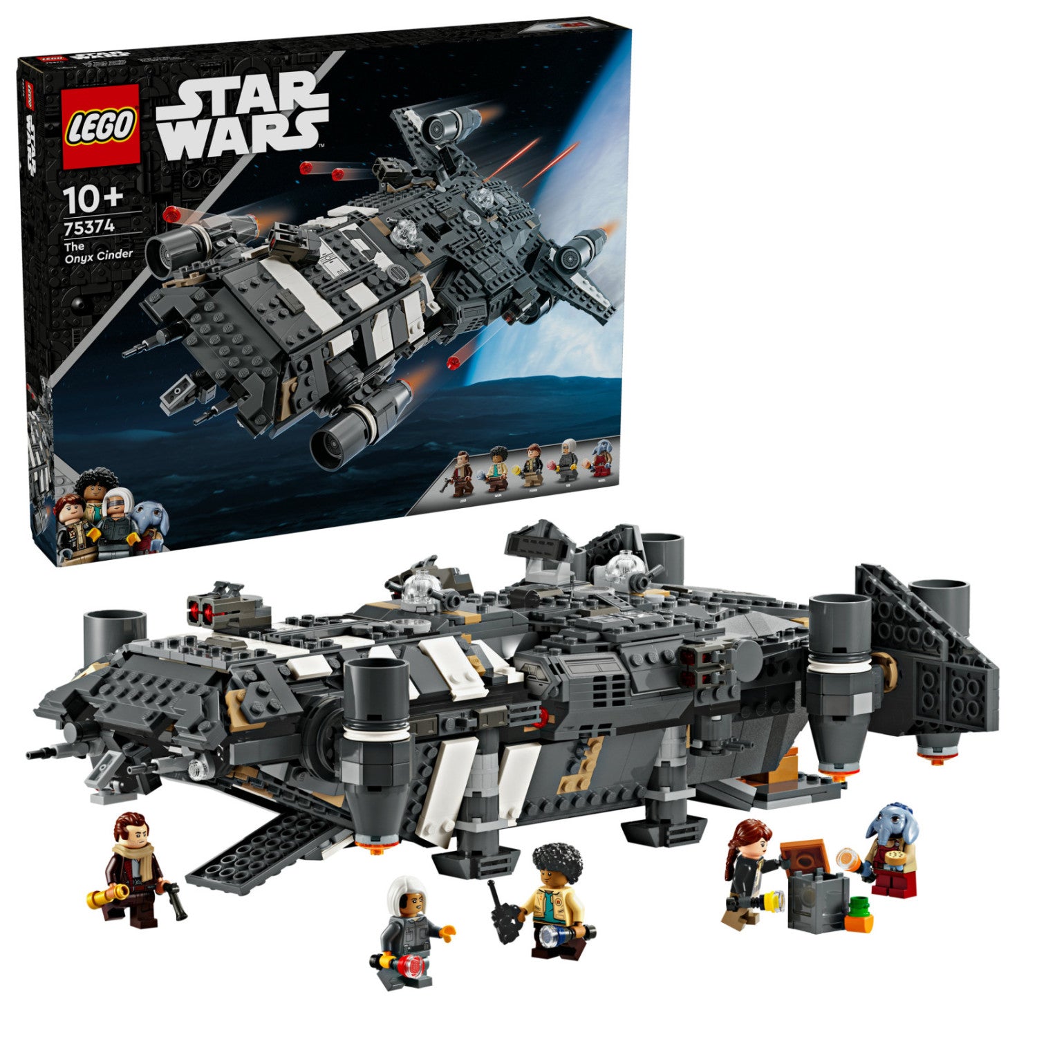 LEGO Star Wars The Onyx Cinder 75374 Set Costruzioni 1325 Pezzi 10 Anni
