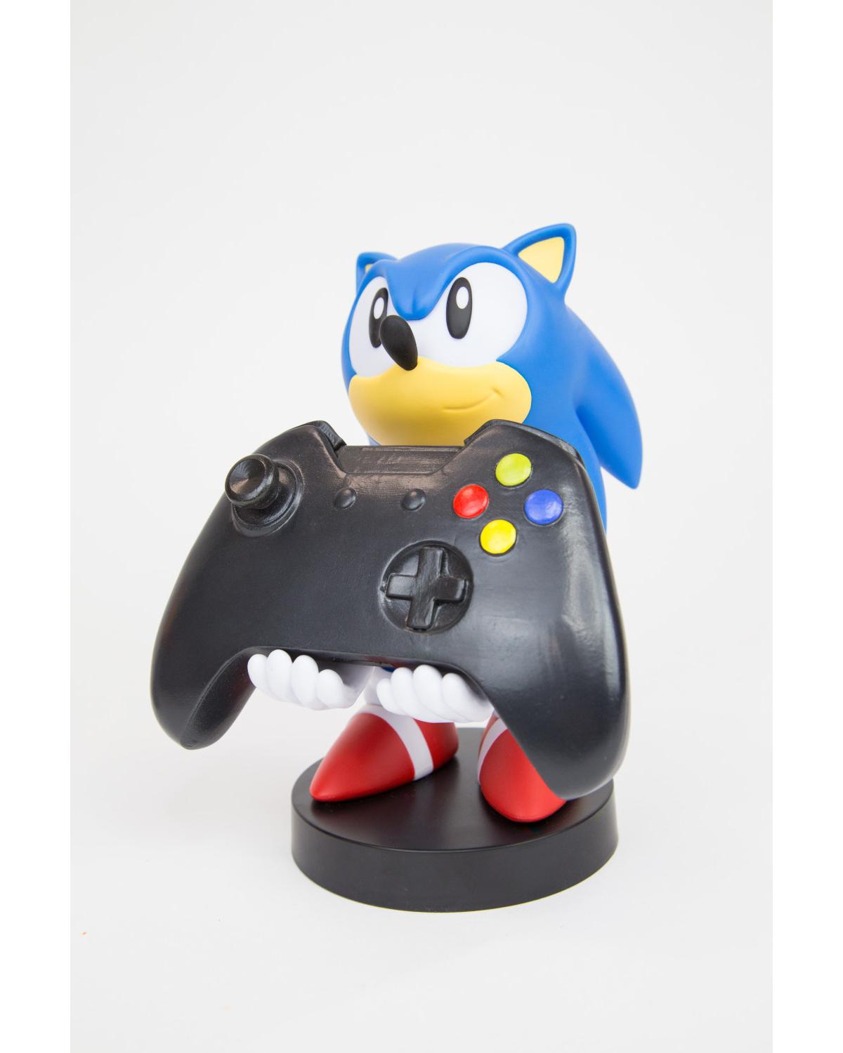 Exquisite Gaming Cable Guys Sonic the Hedgehog Supporto attivo Controller per videogiochi, Telefono cellulare/smartphone Beige, Blu, Rosso, Bianco